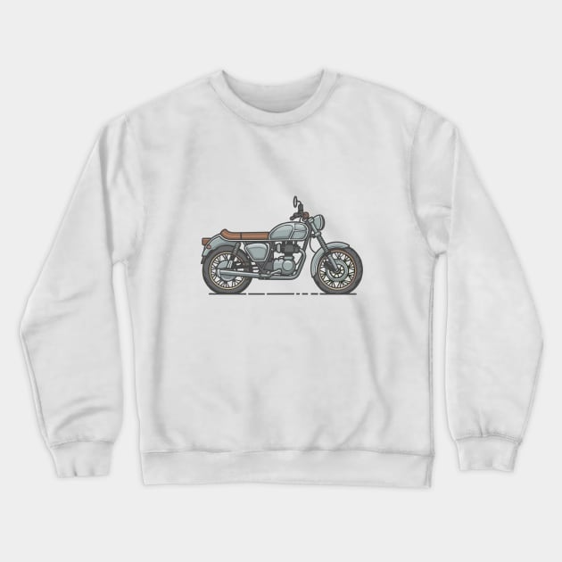 A classic motorcycle Crewneck Sweatshirt by design/you/love